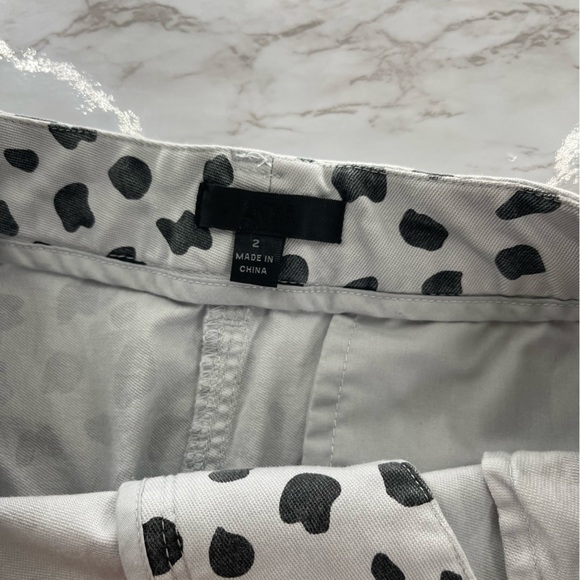 ATM Anthony Thomas Melillo Animal Cheetah-Print Mini Skirt High Waisted Size 2 - Picture 3 of 5